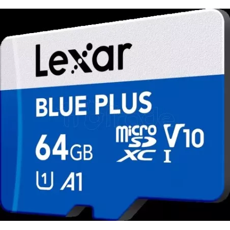 Carte mémoire Micro SDLexarBlue Plus- 64Go | MonPC.Store