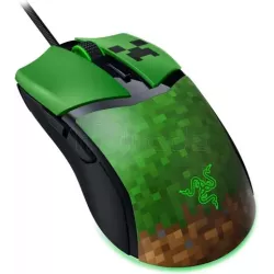 Souris filaire GamerRazerCobra Minecraft(Vert/Noir) | MonPC.Store