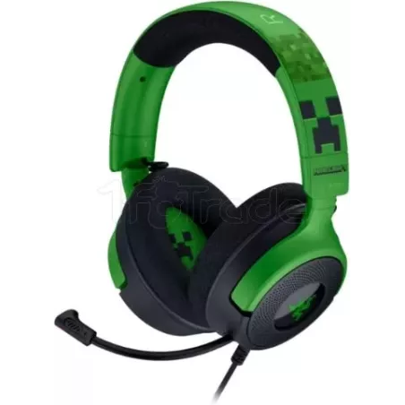 Casque GamerRazerKraken V4 X Minecraft (Vert) | MonPC.Store