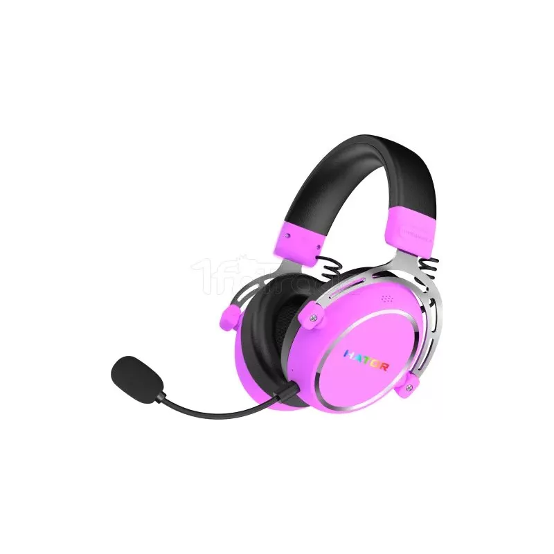Casque Gamer sans filHatorHypergang 3 (Violet) | MonPC.Store