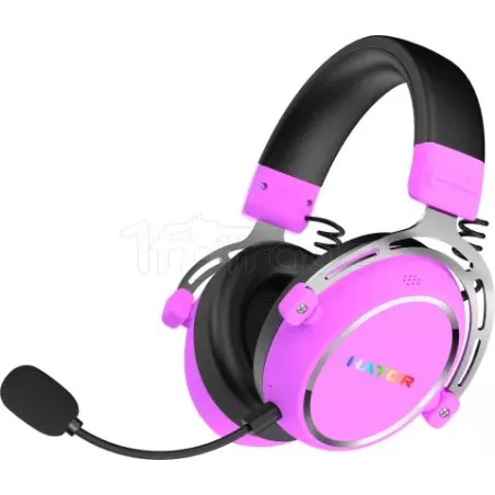 Casque Gamer sans filHatorHypergang 3 (Violet) | MonPC.Store