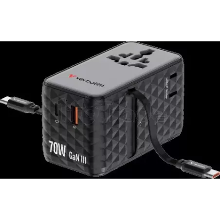 Adaptateur universel de voyageVerbatimCharge'n'Travel… | MonPC.Store