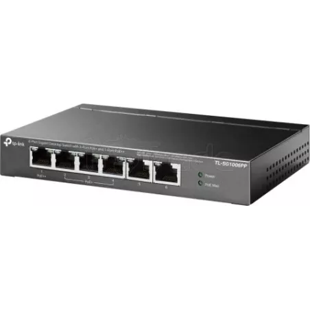 Switch réseau éthernet GigabitTP-LinkTL-SG1006PP- 6… | MonPC.Store