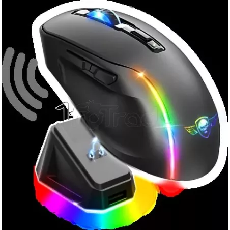 Souris sans filSpirit of GamerElite M50 RGB (Noir) | MonPC.Store