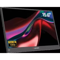 Ecran portable 15,6"VerbatimLightFull HD (Noir) | MonPC.Store