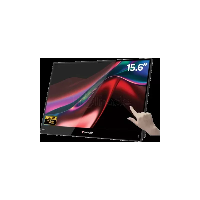 Ecran portable tactile 15,6"VerbatimLightFull HD (Noir) | MonPC.Store