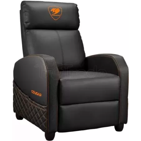 Sofa CougarRanger Elite(Noir/Orange) | MonPC.Store