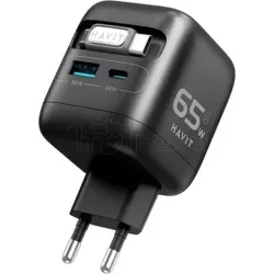 Chargeur secteurHavitUC252 - 1x USB-C + 1x USB-A 65W… | MonPC.Store