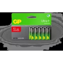Lot de 10 piles AlcalineGP BatteriesUltra Plus type AA… | MonPC.Store