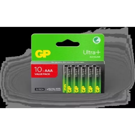 Lot de 10 piles AlcalineGP BatteriesUltra Plus type… | MonPC.Store