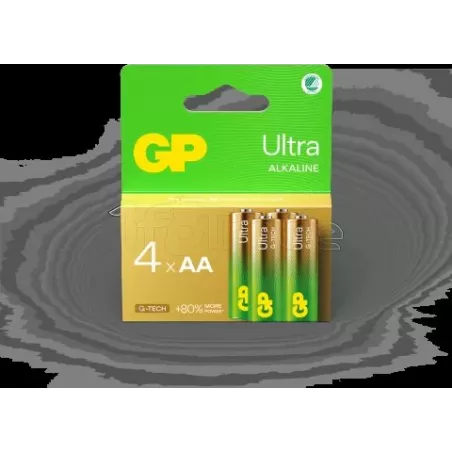 Lot de 4 piles AlcalineGP BatteriesUltra type AA (LR6)… | MonPC.Store