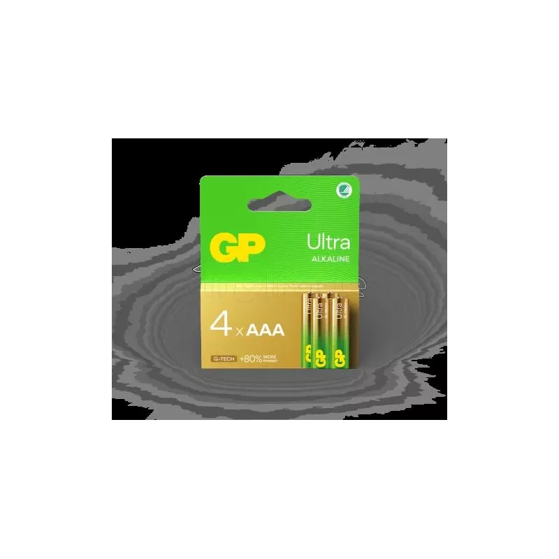 Lot de 4 piles AlcalineGP BatteriesUltra type AAA… | MonPC.Store