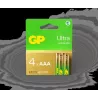 Lot de 4 piles AlcalineGP BatteriesUltra type AAA… | MonPC.Store