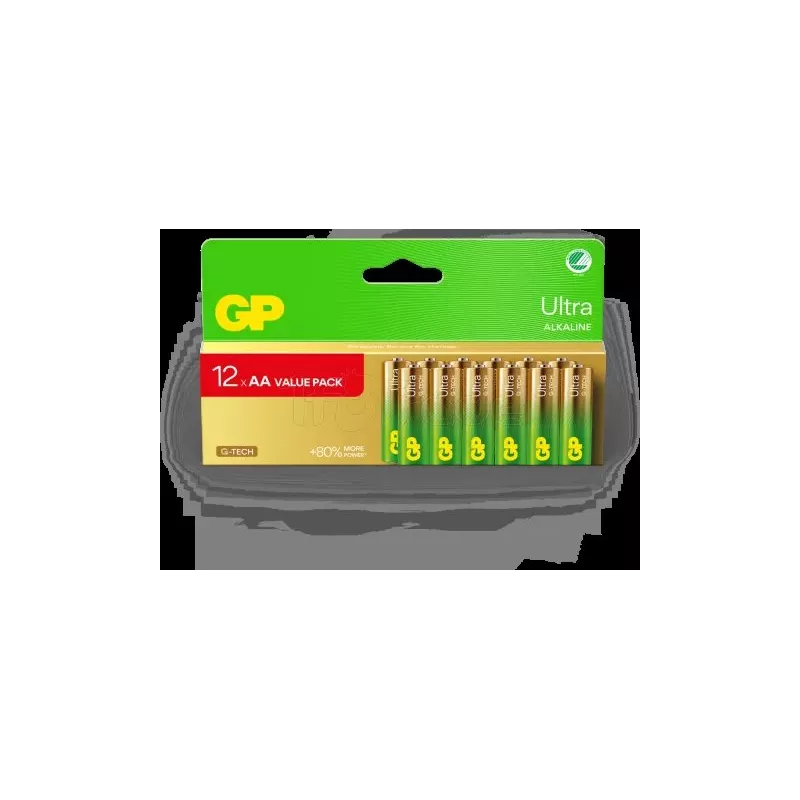 Lot de 12 piles AlcalineGP BatteriesUltra type AA… | MonPC.Store