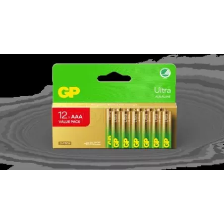 Lot de 12 piles AlcalineGP BatteriesUltra type AAA… | MonPC.Store