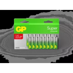 Lot de 16 piles AlcalineGP BatteriesSuper type AA… | MonPC.Store