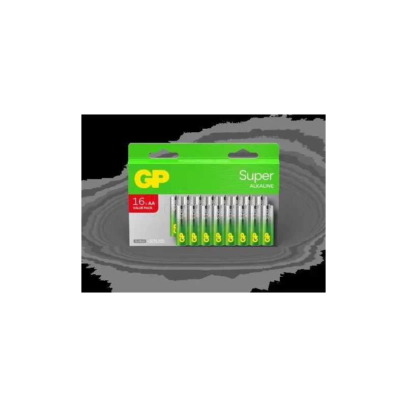 Lot de 16 piles AlcalineGP BatteriesSuper type AA… | MonPC.Store