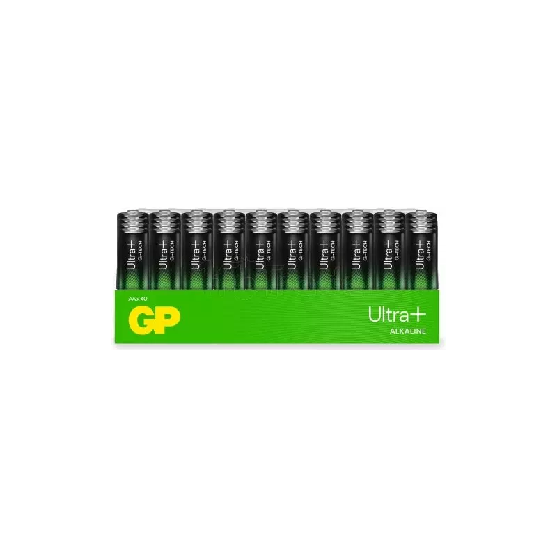 Lot de 40 piles AlcalineGP BatteriesUltra+ type AA… | MonPC.Store