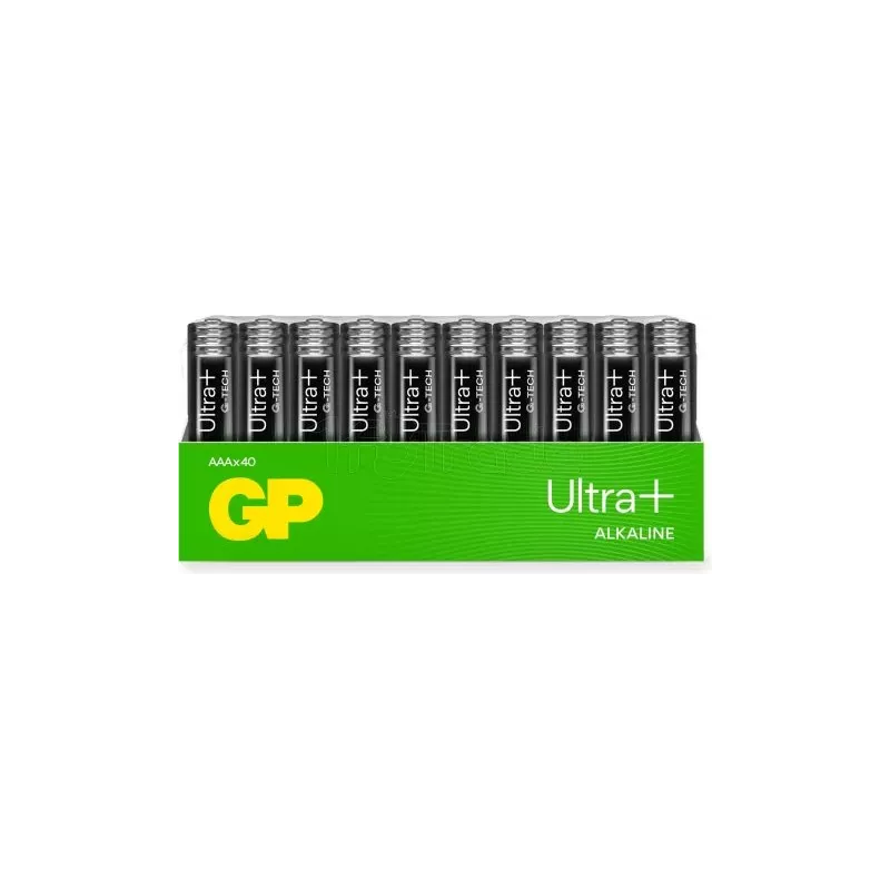 Lot de 40 piles AlcalineGP BatteriesUltra+ type AAA… | MonPC.Store
