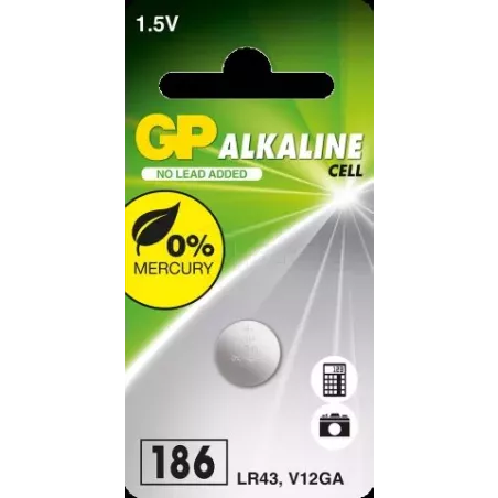 Pile plateGP BatteriesUltra LR43 | MonPC.Store