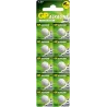 Lot de 10 Piles platesGP BatteriesUltra LR43 | MonPC.Store