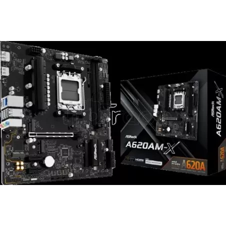 Carte MèreASRockA620AM-X(AM5) Micro ATX | MonPC.Store