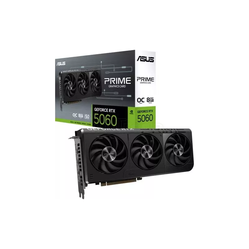 Carte GraphiqueAsusPrime GeForce RTX 5060Triple Fan… | MonPC.Store