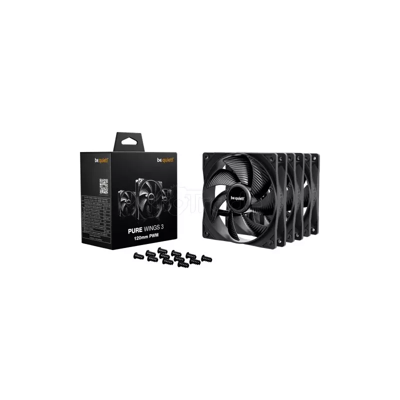 Lot de 3 Ventilateurs de boitier be quiet!Pure Wings… | MonPC.Store