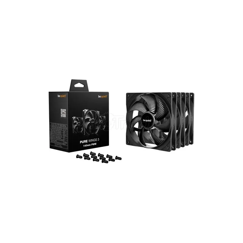 Lot de 3 Ventilateurs de boitier be quiet!Pure Wings… | MonPC.Store
