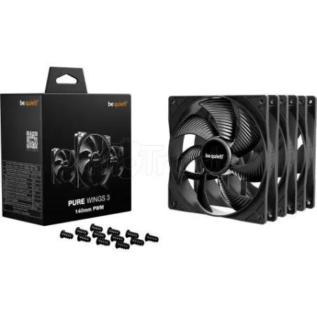Lot de 3 Ventilateurs de boitier be quiet!Pure Wings… | MonPC.Store