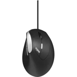 Souris filaire ergonomiqueRapooEV200(Noir) | MonPC.Store