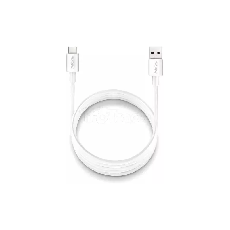 CableNGSZyro USB-A/C M/M 1m 15W (Blanc) | MonPC.Store