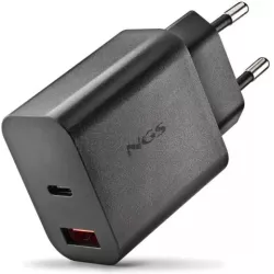 Chargeur secteurNGSEra 1x USB-C + 1x USB-A 20W (Noir) | MonPC.Store