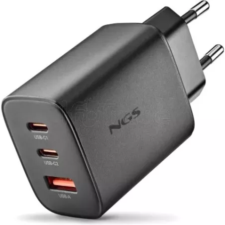 Chargeur secteurNGSEra 2x USB-C + 1x USB-A 65W (Noir) | MonPC.Store