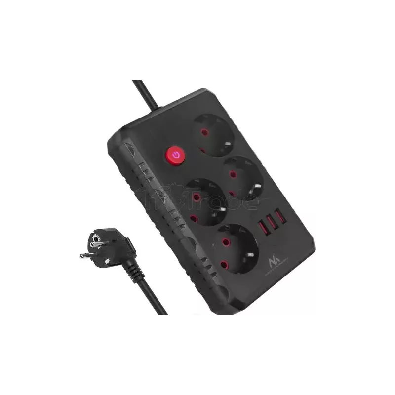 Multiprise 4 prises Maclean MCE393 + USB +… | MonPC.Store