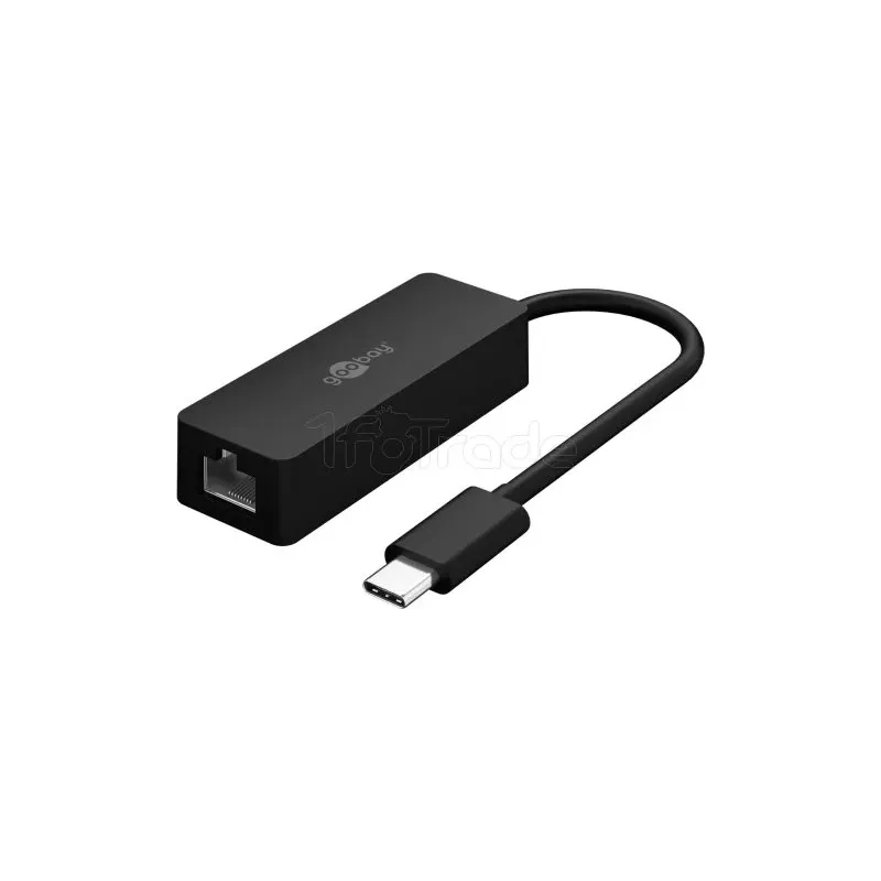 Carte RéseauGoobayUSB-C vers RJ45 Gigabit (Noir) | MonPC.Store