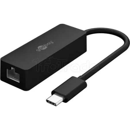 Carte RéseauGoobayUSB-C vers RJ45 Gigabit (Noir) | MonPC.Store
