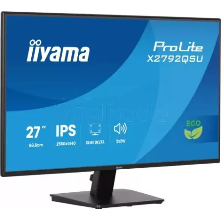 Ecran 27"IiyamaProLiteX2792QSU-B1 Quad HD 120Hz (Noir) | MonPC.Store