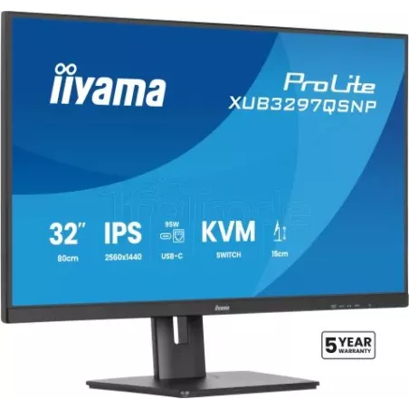 Ecran 32"IiyamaProLiteXUB3297QSNP-B1 Quad HD 100Hz… | MonPC.Store