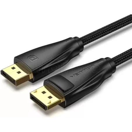 Câble DisplayPort 1.4Vention5m M/M (Noir) | MonPC.Store