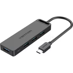 Hub USB-CVention- 4 ports 0.15m (Noir) | MonPC.Store
