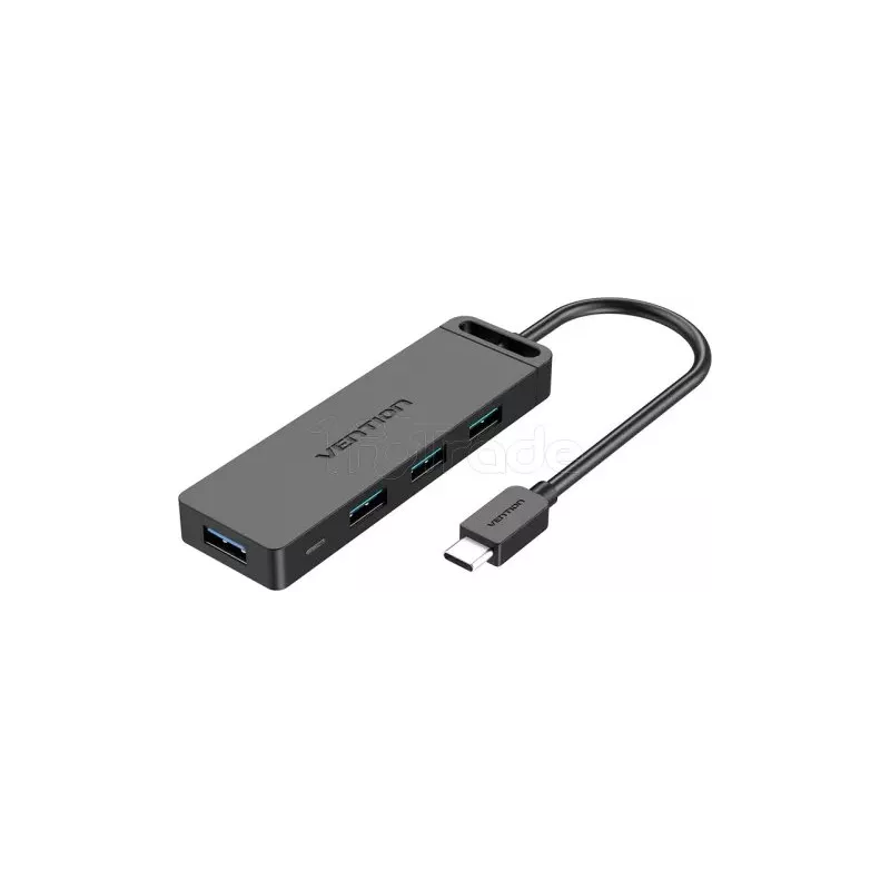 Hub USB-CVention- 4 ports 0.15m (Noir) | MonPC.Store