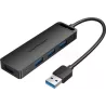 Hub USB 3.0Vention- 4 ports 0.15m (Noir) | MonPC.Store