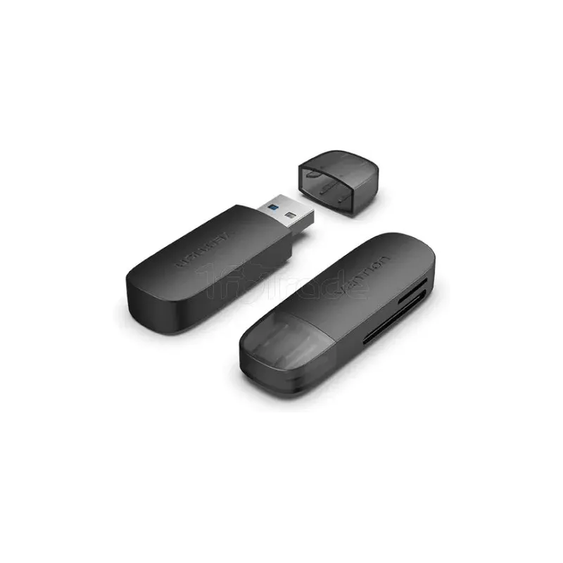 Lot de 2 Lecteurs de Cartes externe USB 3.0Vention(Noir) | MonPC.Store