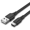 CableVentionUSB Type A - Type C M/M 3m (Noir) | MonPC.Store