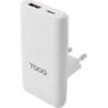 Chargeur de voyage Tooq GaN 1x USB-C + 1x USB-A 65W… | MonPC.Store