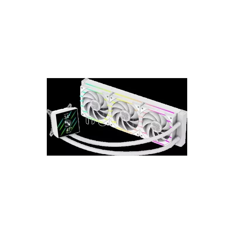 Kit Watercooling AIOGamemaxHailstorm 360mm (Blanc) | MonPC.Store