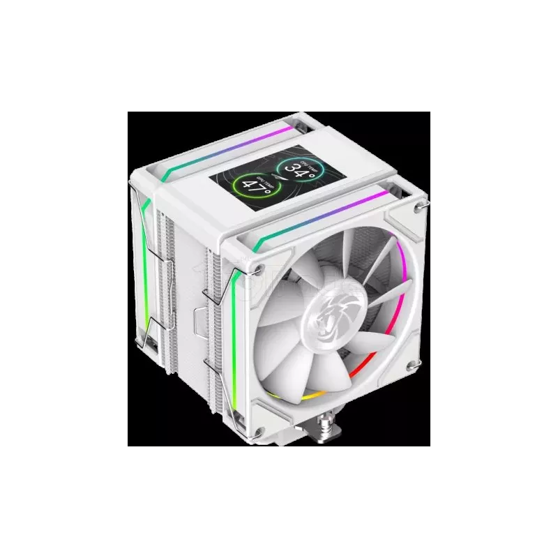 Ventilateur processeurGamemaxSigma 620LCD RGB (Blanc) | MonPC.Store
