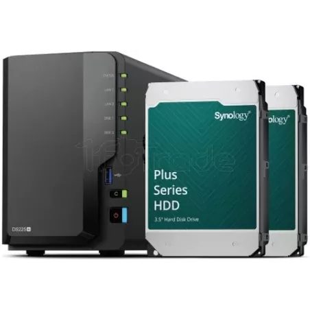 Serveur NASSynologyDiskStation DS225+ - 12To (2x6To)… | MonPC.Store