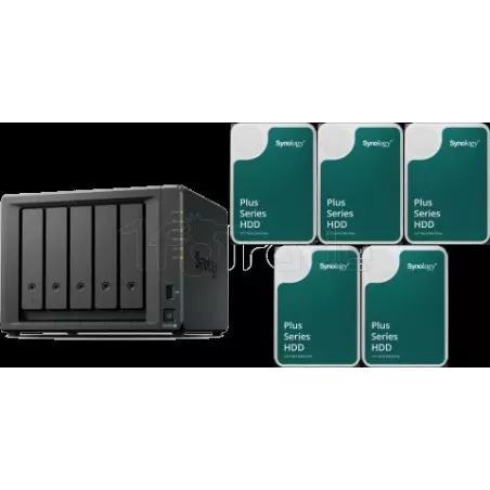 Serveur NASSynologyDiskStation DS1525+ - 80To (5x16To)… | MonPC.Store